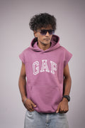 MEN STREETWEAR SLEEVELESS HOODIE