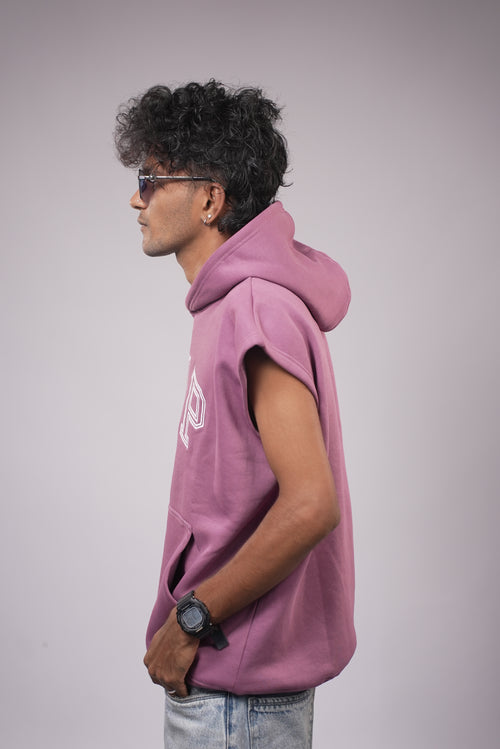 MEN STREETWEAR SLEEVELESS HOODIE
