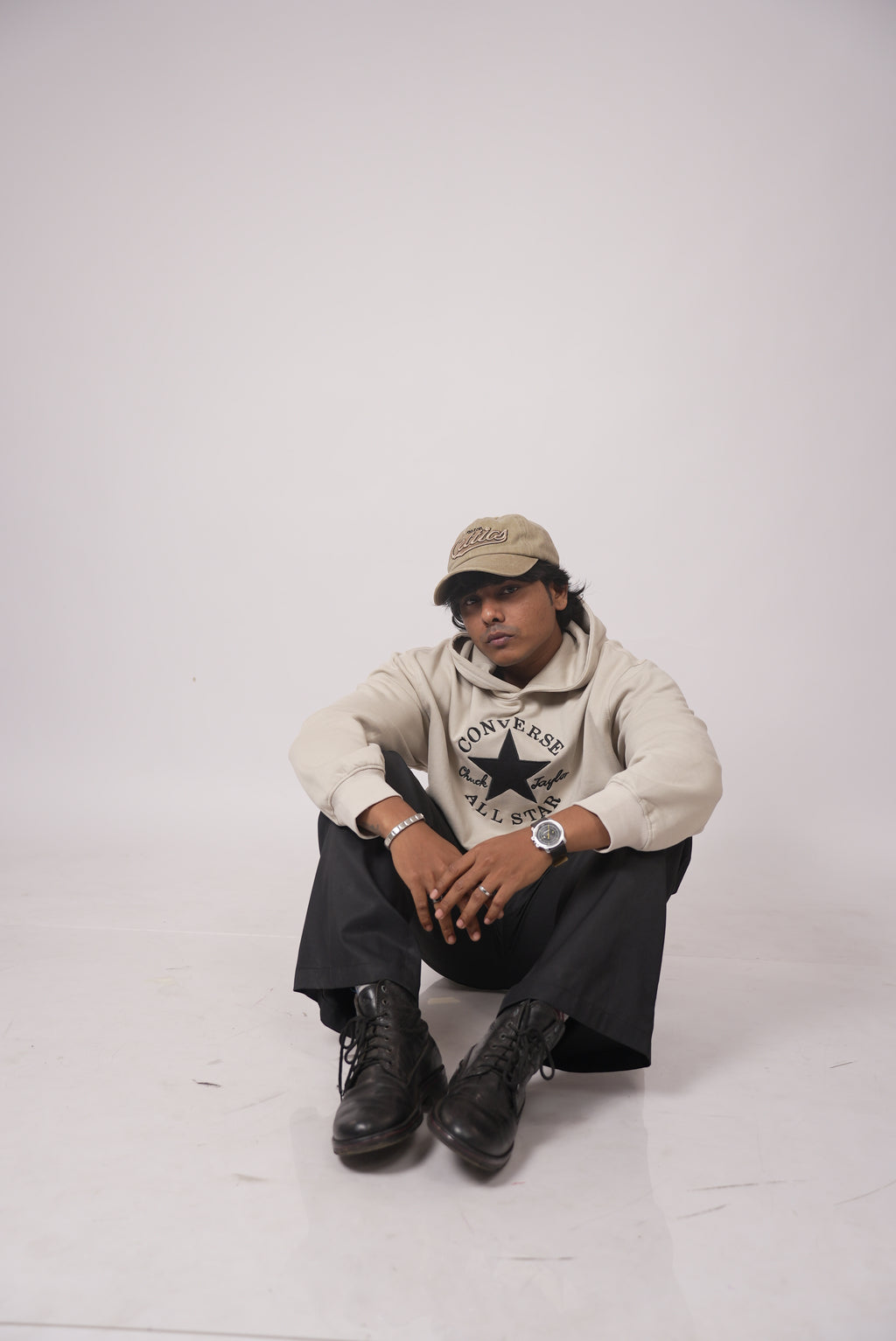 HOODIE SWEATWEAR CREWNECK WITH A HOOD