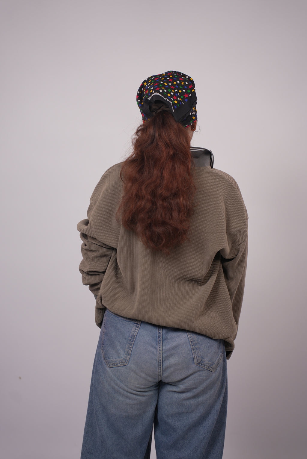 WOMEN OVERSIZE KNIT SWEATER